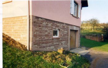 Murs de soubassement